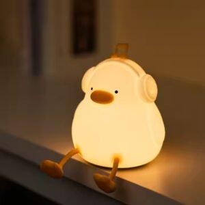 Cute Duck LED Silicone Night Light