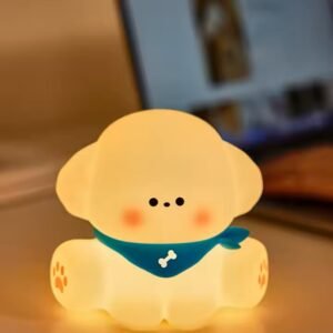 Cute Puppy Silicone Lamp