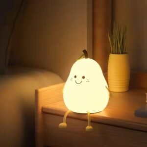 Pear Silicone Night Lamp